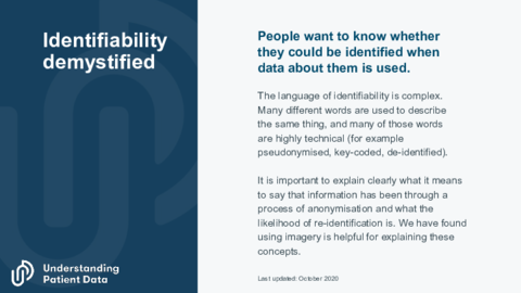 anonymised mean does explainer